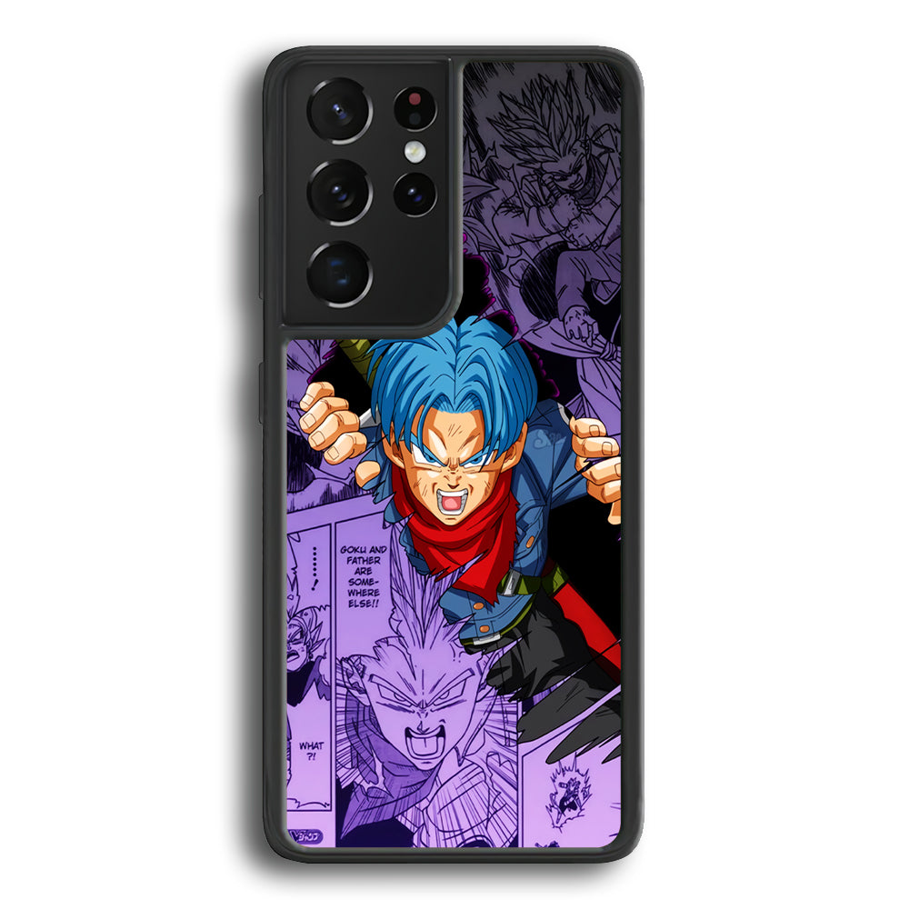Trunks Dragonball Character Samsung Galaxy S23 Ultra Case - Ezzystore