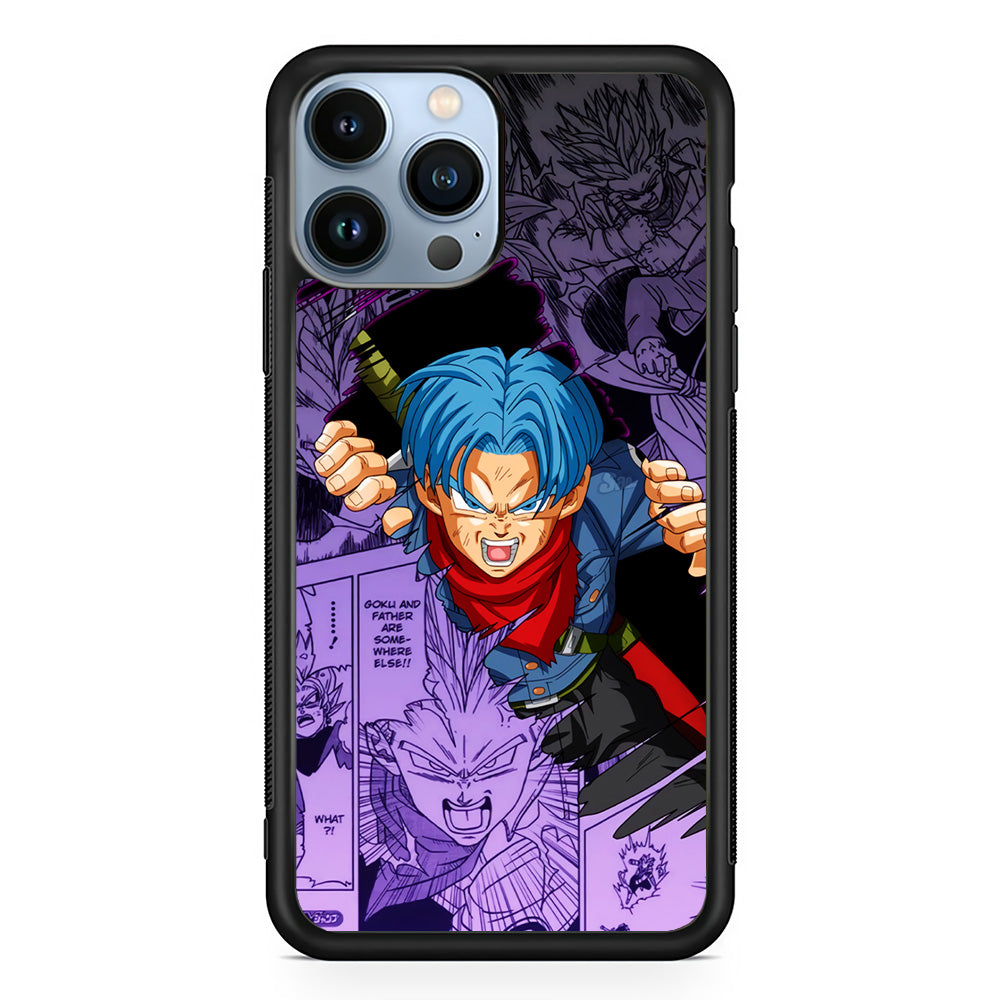Trunks Dragonball Character iPhone 15 Pro Case