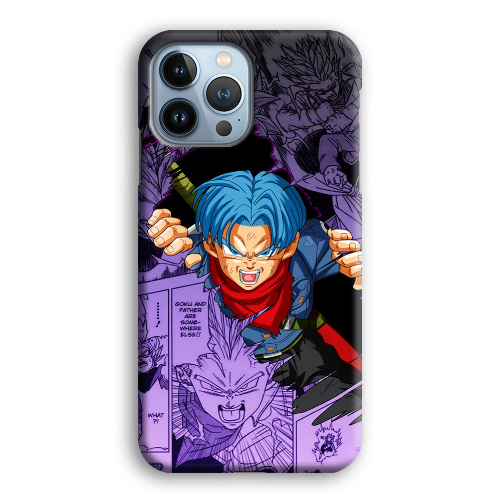 Trunks Dragonball Character iPhone 15 Pro Max Case