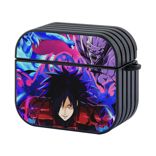 Uchiha Madara Susanoo Gedo Mazo Hard Plastic Case Cover For Apple Airpods 4 - Ezzystore