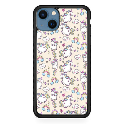 Unicorn Rainbow iPhone 14 Case
