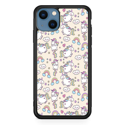 Unicorn Rainbow iPhone 15 Plus Case