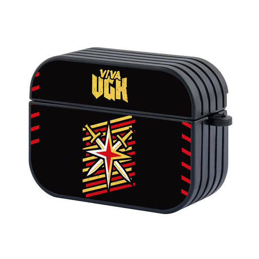 Vegas Golden Knight Viva VGK Hard Plastic Case Cover For Apple Airpods Pro 2 - Ezzystore