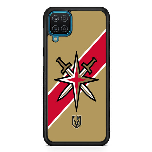 Vegas Golden Knights Red Stripe Samsung Galaxy A12 Case