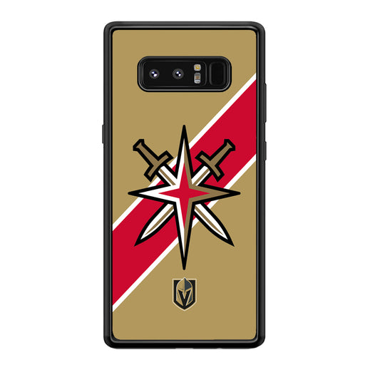 Vegas Golden Knights Red Stripe Samsung Galaxy Note 8 Case