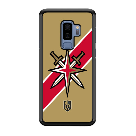 Vegas Golden Knights Red Stripe Samsung Galaxy S9 Plus Case