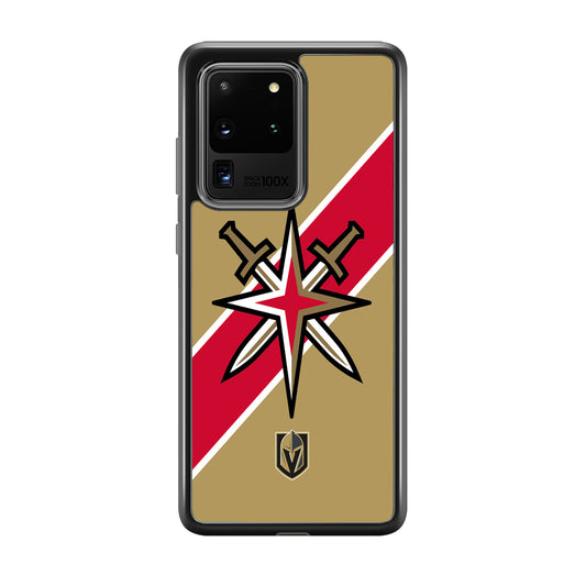 Vegas Golden Knights Red Stripe Samsung Galaxy S20 Ultra Case