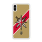 Vegas Golden Knights Red Stripe iPhone Xs Max Case