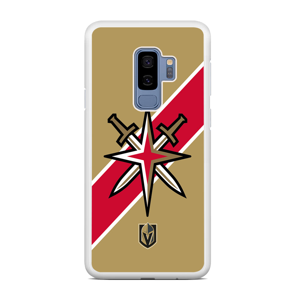Vegas Golden Knights Red Stripe Samsung Galaxy S9 Plus Case