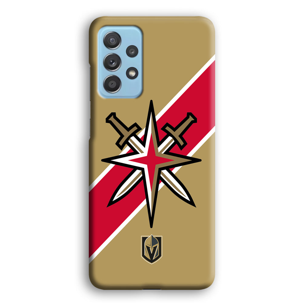 Vegas Golden Knights Red Stripe Samsung Galaxy A52 Case