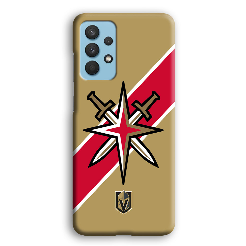 Vegas Golden Knights Red Stripe Samsung Galaxy A32 Case