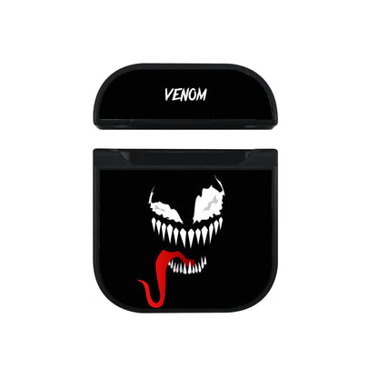 Venom Face Hard Plastic Case Cover For Apple Airpods