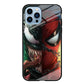 Venom Spiderman Half Face iPhone 15 Pro Case