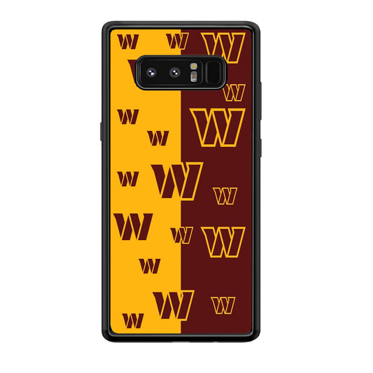 Washington Commanders Two Side Colours Samsung Galaxy Note 8 Case