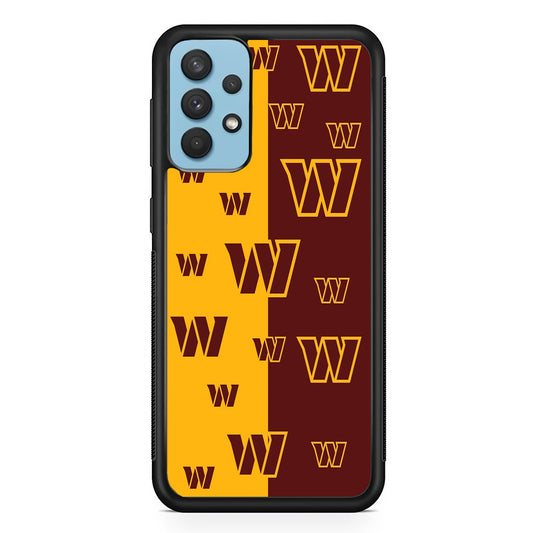 Washington Commanders Two Side Colours Samsung Galaxy A32 Case