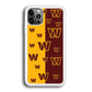 Washington Commanders Two Side Colours iPhone 12 Pro Case
