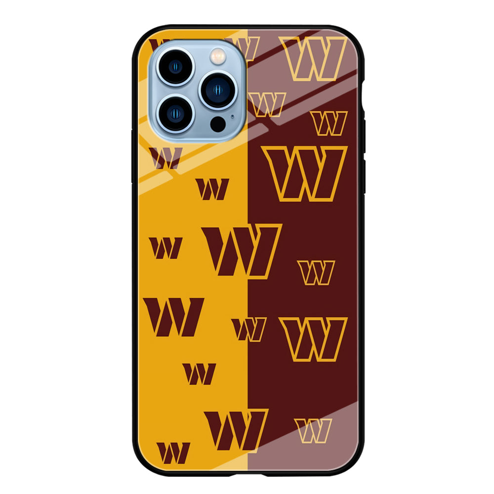 Washington Commanders Two Side Colours iPhone 14 Pro Max Case