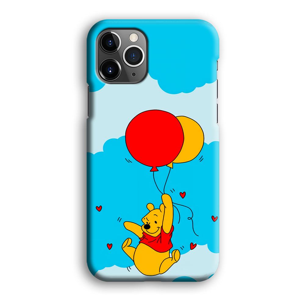 Winnie The Pooh Fly With The Balloons iPhone 12 Pro Max Case