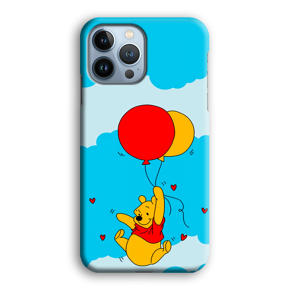 Winnie The Pooh Fly With The Balloons iPhone 14 Pro Max Case