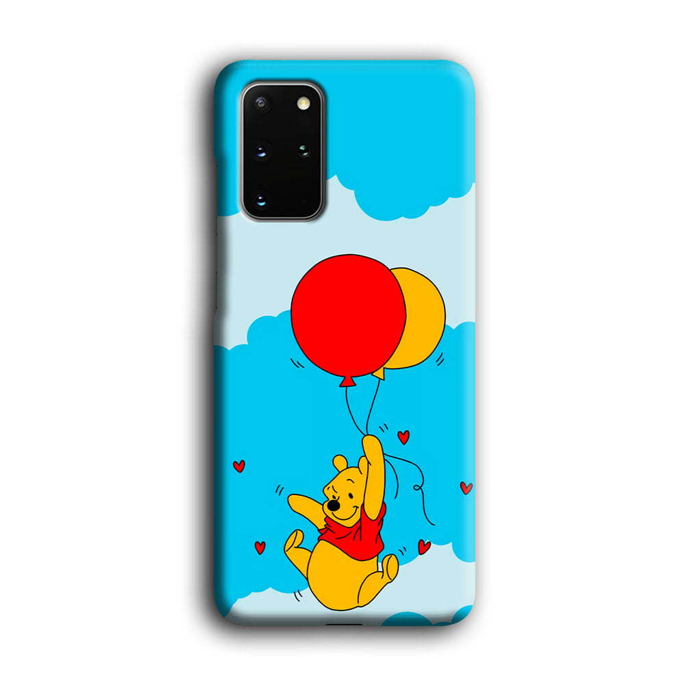 Winnie The Pooh Fly With The Balloons Samsung Galaxy S20 Plus Case