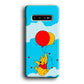 Winnie The Pooh Fly With The Balloons Samsung Galaxy S10 Case