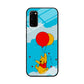 Winnie The Pooh Fly With The Balloons Samsung Galaxy S20 Case