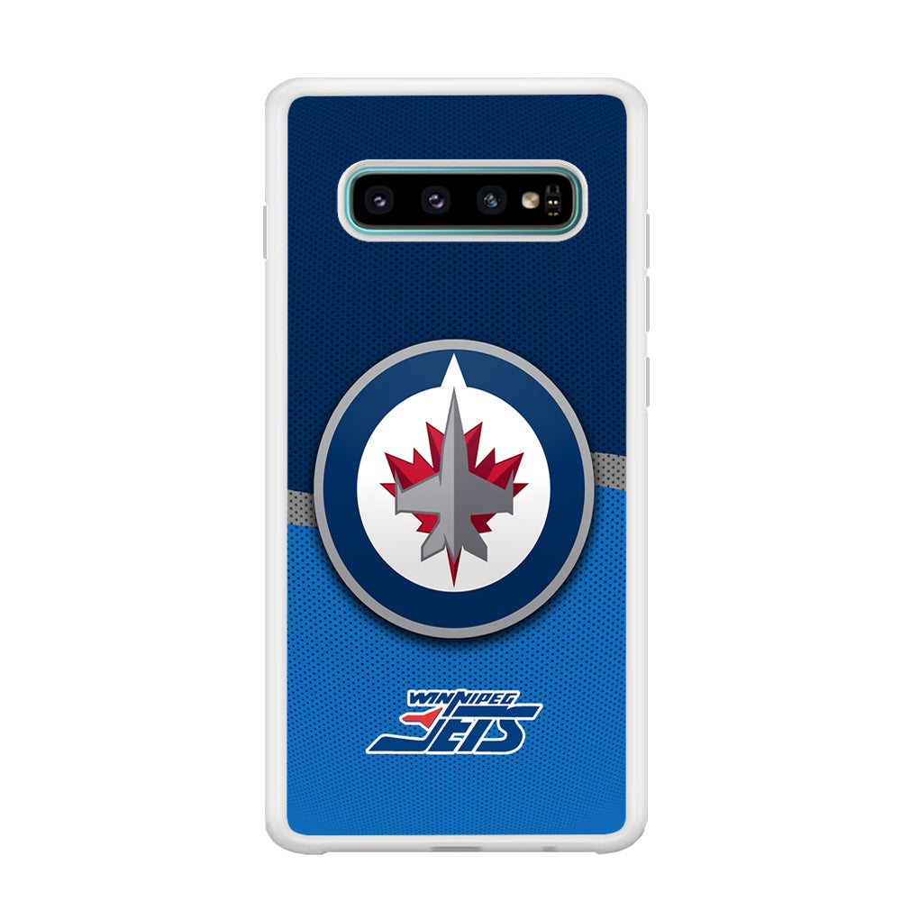 Winnipeg Jets Team Logo Samsung Galaxy S10 Plus Case