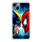 Wolverine X Spiderman iPhone 15 Plus Case