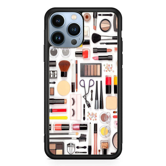 Woman Make Up Full Set iPhone 14 Pro Case