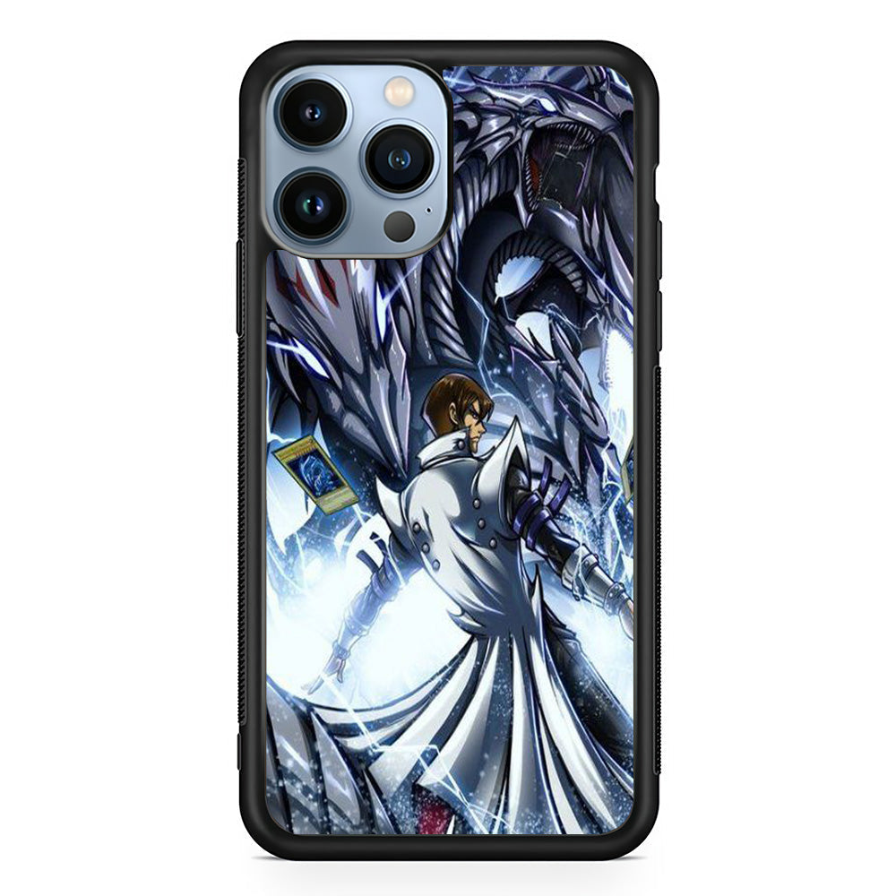 Yu Gi Oh Seto Kaiba Blue Eyes iPhone 15 Pro Case