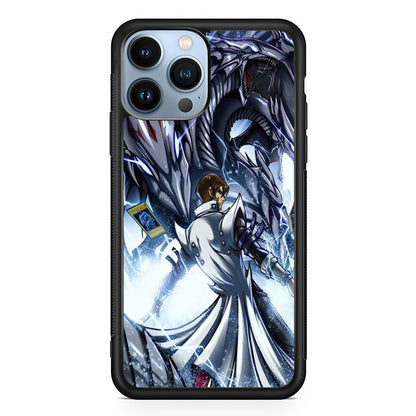 Yu Gi Oh Seto Kaiba Blue Eyes iPhone 15 Pro Case