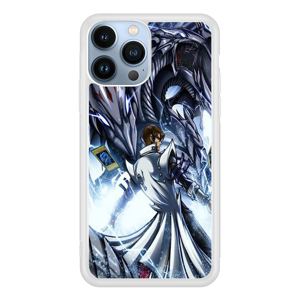 Yu Gi Oh Seto Kaiba Blue Eyes iPhone 15 Pro Case