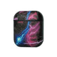 Marble And Light Line PU Leather Protective Case Cover For Apple Airpods