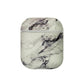 Marble And Light Line PU Leather Protective Case Cover For Apple Airpods