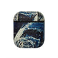 Marble And Light Line PU Leather Protective Case Cover For Apple Airpods