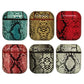 Skin Animal Snake PU Leather Protective Case Cover For Apple Airpods