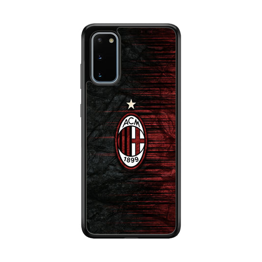 AC Milan Abstract Pattern Samsung Galaxy S20 Case