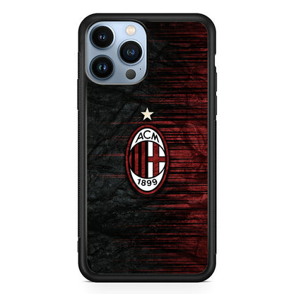 AC Milan Abstract Pattern iPhone 13 Pro Max Case