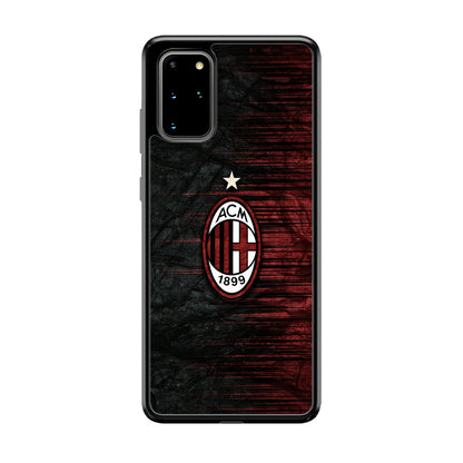 AC Milan Abstract Pattern Samsung Galaxy S20 Plus Case