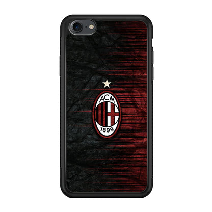 AC Milan Abstract Pattern iPhone 8 Case