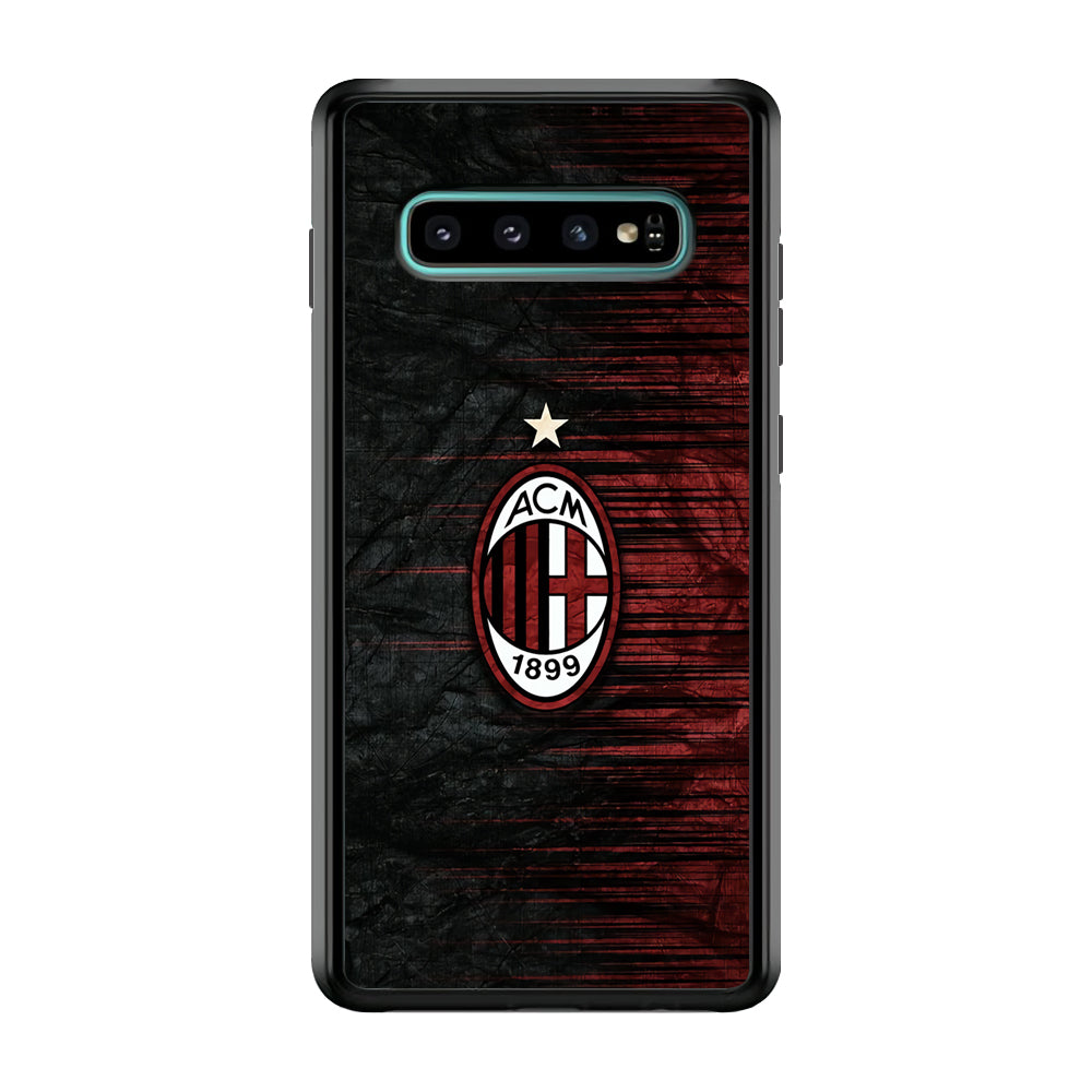 AC Milan Abstract Pattern Samsung Galaxy S10 Plus Case