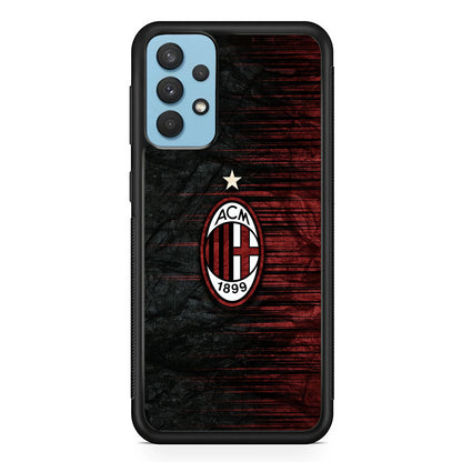 AC Milan Abstract Pattern Samsung Galaxy A32 Case