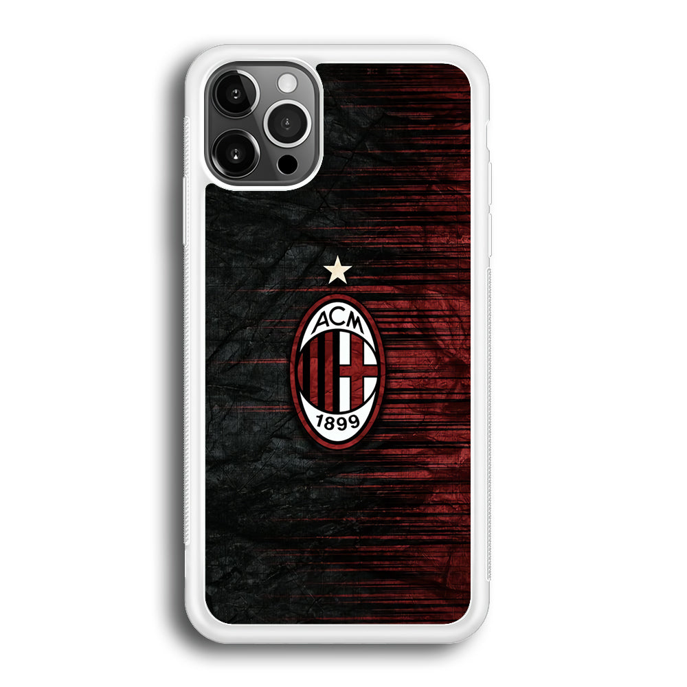 AC Milan Abstract Pattern iPhone 12 Pro Case