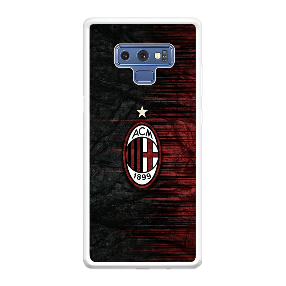 AC Milan Abstract Pattern Samsung Galaxy Note 9 Case