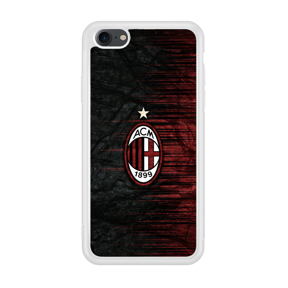 AC Milan Abstract Pattern iPhone 8 Case