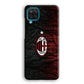 AC Milan Abstract Pattern Samsung Galaxy A12 Case