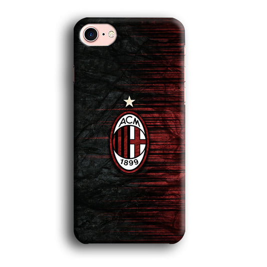 AC Milan Abstract Pattern iPhone 8 Case