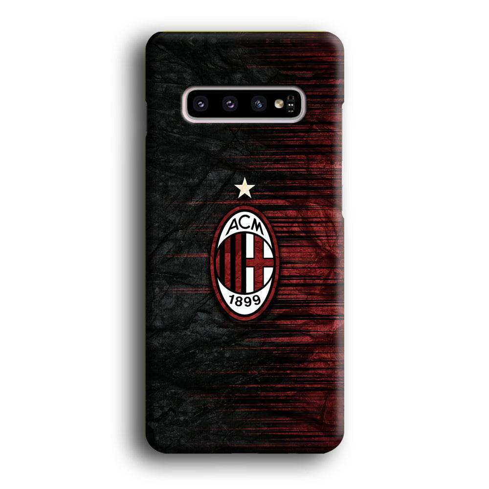 AC Milan Abstract Pattern Samsung Galaxy S10 Plus Case