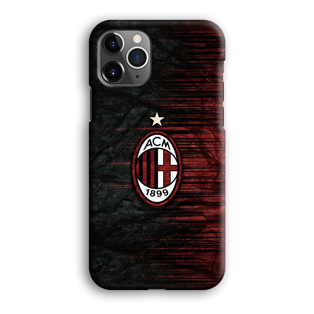 AC Milan Abstract Pattern iPhone 12 Pro Case