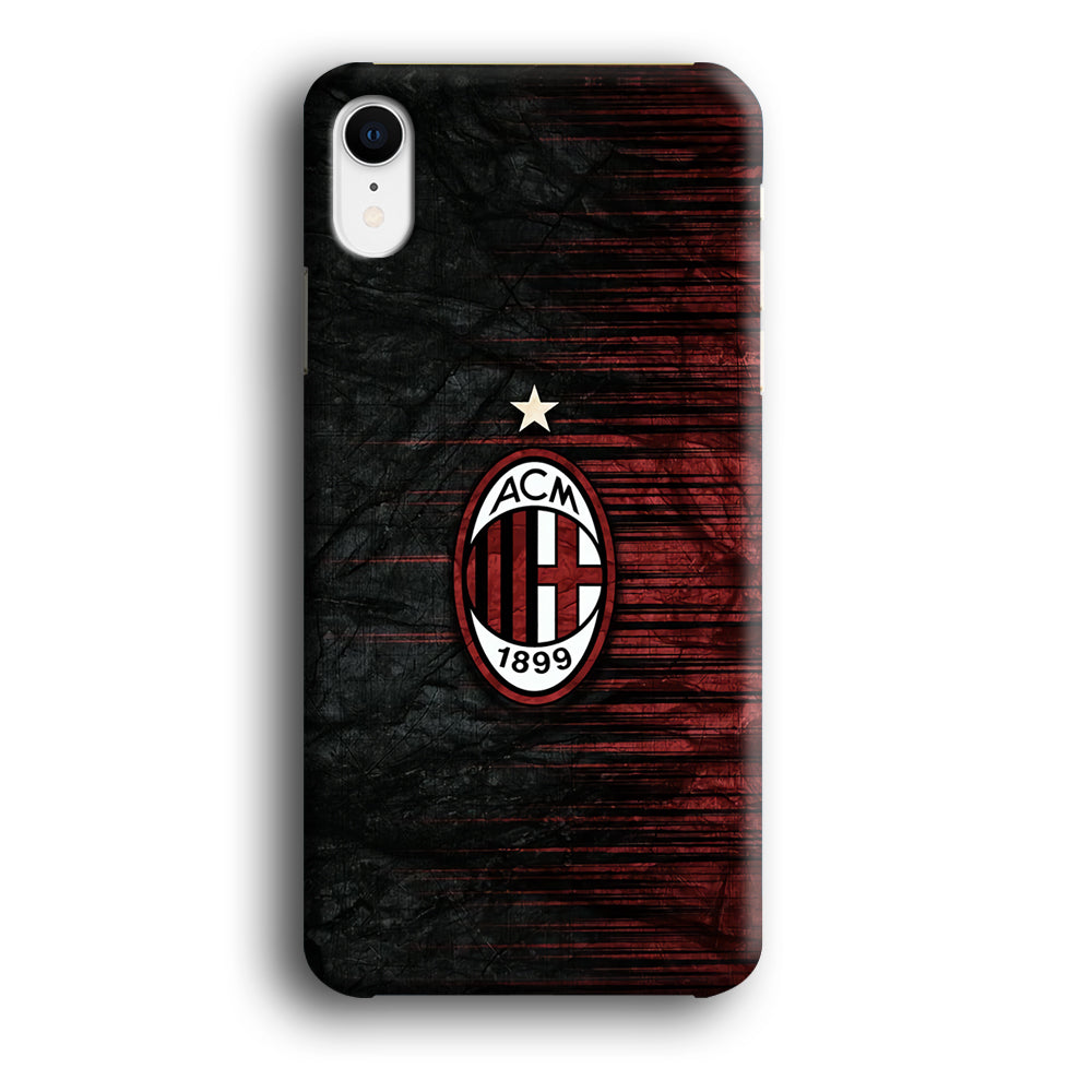 AC Milan Abstract Pattern iPhone XR Case